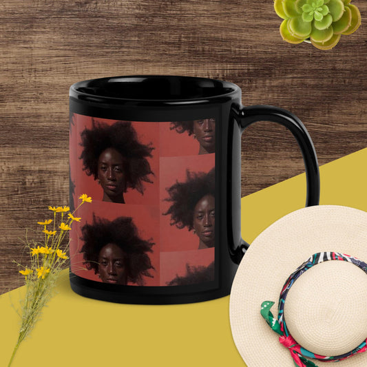 Black Glossy Mug