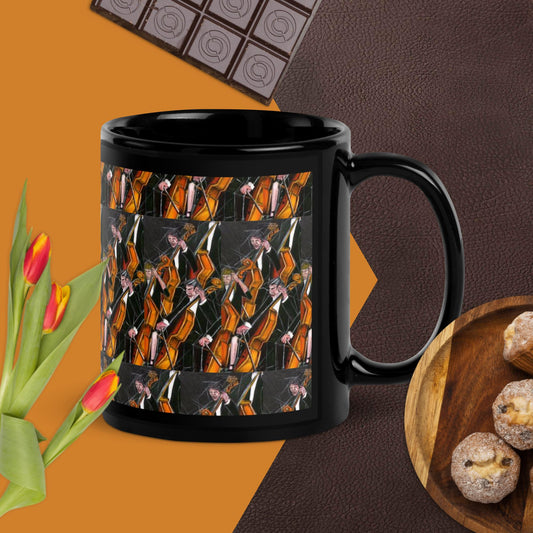 Black Glossy Mug