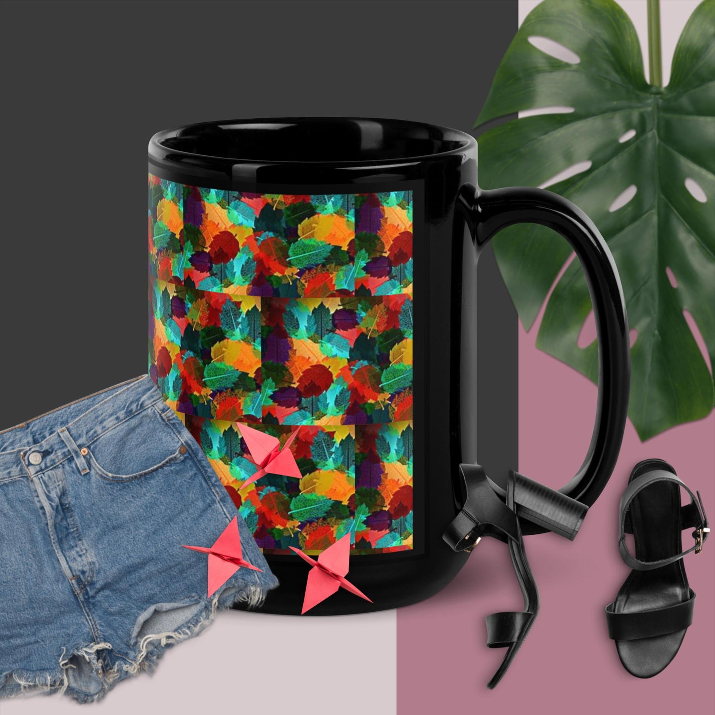 Black Glossy Mug